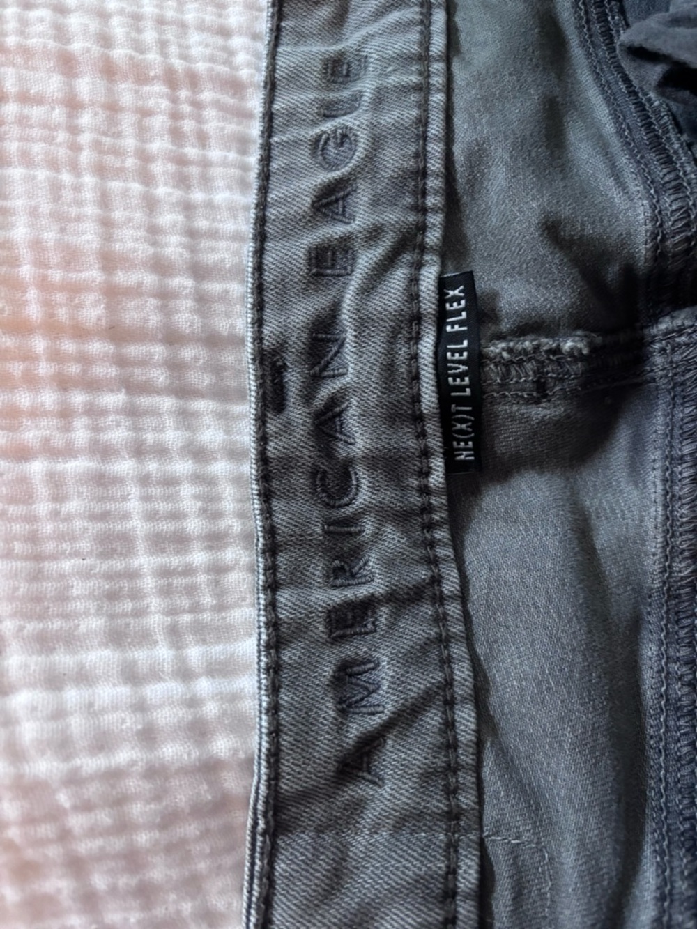 American Eagle Outfitters Gray Straight Jeans - Picture 5 of 6